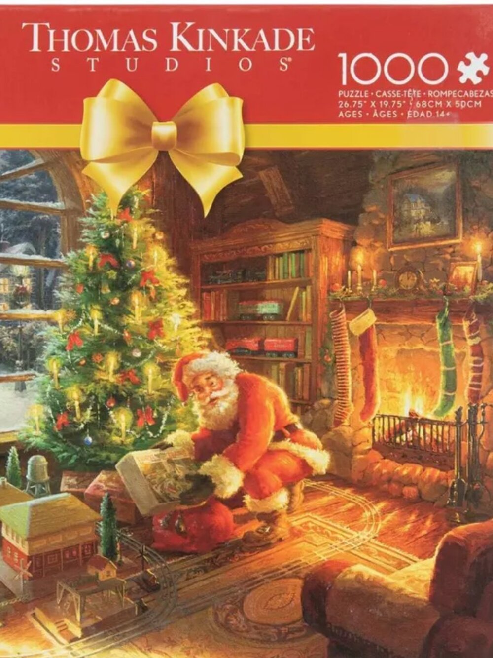 Ceaco Santa's Special Delivery Puzzle Thomas Kinkade-NWT